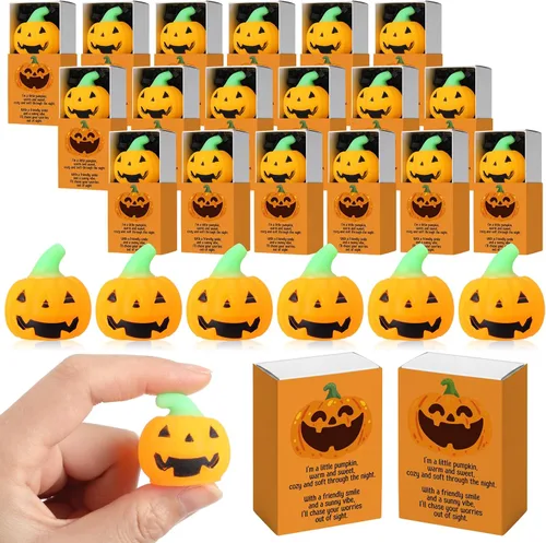 Vista 74 de 10 juegos de bolas de estrés cálidas de Halloween con cajas mezcladas 5 Beige