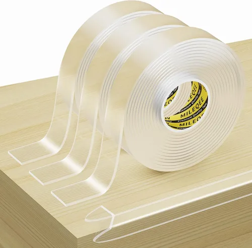 Vista 24 de Protector de borde transparente para parachoques, 1 paquete de 0.8 pulgadas
