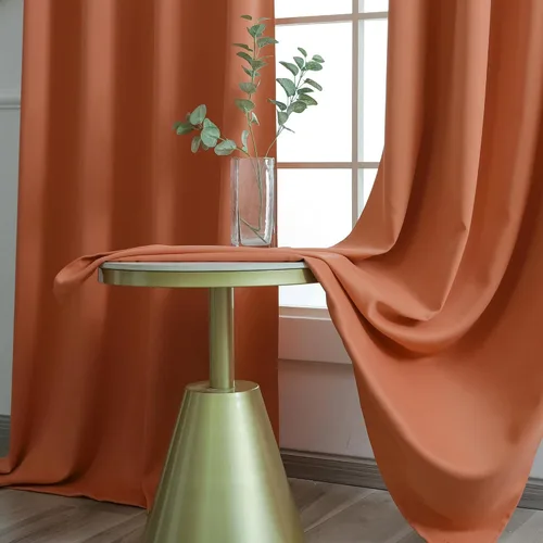 Vista 5 de YGO Cortinas extra anchas para ventanas de sala de estar, cortinas de oscurecimiento con ojales en la parte superior, para dormitorio, 2 paneles
