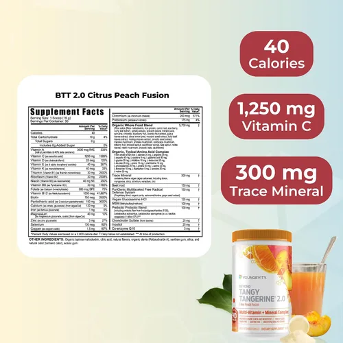 Vista 4 de Youngevity Healthy Body Start Pak 2.0 Nutrición completa todo en uno 60 minerales, 16 vitaminas, 12 aminoácidos, 6 ácidos grasos esenciales