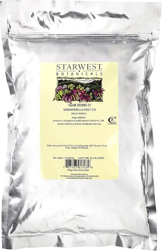 Vista 2 de Raíz de zarzaparrilla C/S (mexicana) silvestre - 1 lb
