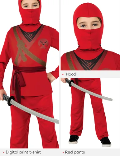 Vista 4 de Disfraz de ninja