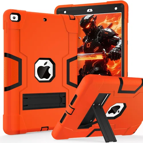 Vista 9 de Cantis - Funda para iPad de 9.ª generación/ 8.ª generación/ 7.ª generación, funda protectora resistente a los golpes con construcción robusta