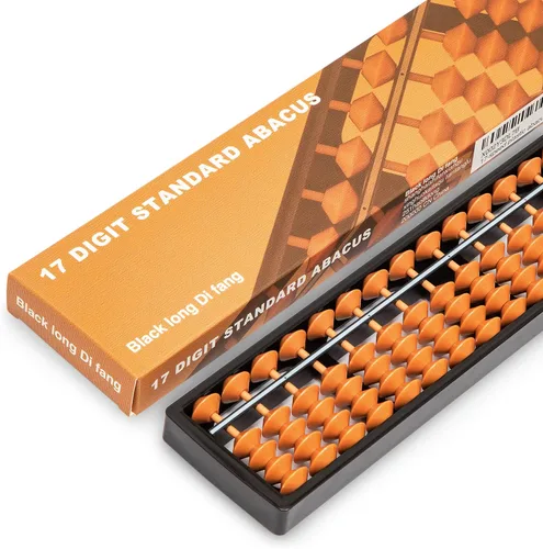 Vista 8 de Digital Standard Abacus-10.0 in-Calculadora profesional de soroban de 17 columnas (herramienta funcional y educativa)