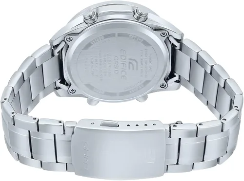Vista 4 de Casio Edifice EFV-C100D-1BVDF Reloj analógico de cuarzo plateado de acero inoxidable para hombre