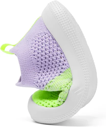 Vista 3 de Engtoy Zapatos de bebé para niños y niñas, zapatos para caminar, ligeros, transpirables, de malla, zapatos antideslizantes con suela de goma suave