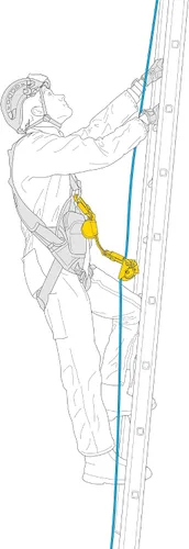 Vista 5 de Petzl Cordón ASAP'SORBER INT 20CM - 7.9 in