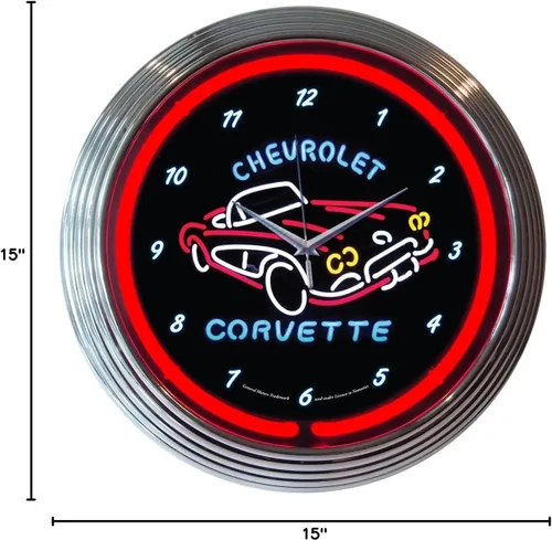 Vista 2 de Corvette C1 - Reloj de neón