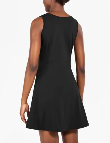 Vista 2 de BALEAF Vestido de golf para mujer, sin mangas, con pantalones cortos interiores, 4 bolsillos para ejercicio