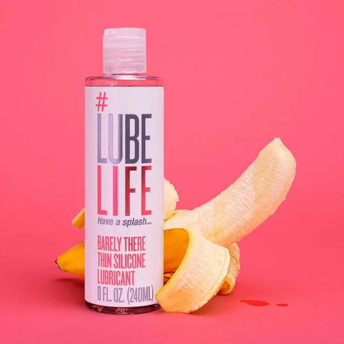 Vista 7 de LubeLife Staycation Combinación de masaje y lubricante 2 en 1, espray de retardo de control climax de 2 onzas líquidas, a base de agua, 8 onzas