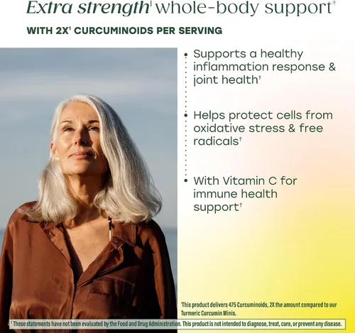 Vista 3 de Suplemente dietético MegaFood Turmeric Strength para todo el cuerpo, hfs-koi-zk-a8980, 60, 1