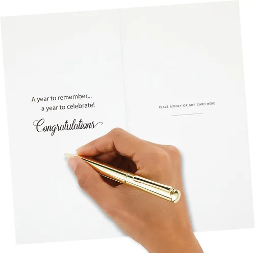 Vista 6 de Hallmark Portatarjetas de regalo o dinero de graduación 2022 (10 tarjetas con sobres)