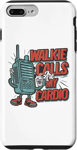 Vista 9 de iPhone 15 Walkie Calls Are My Cardio Retro Special Education Teacher Case