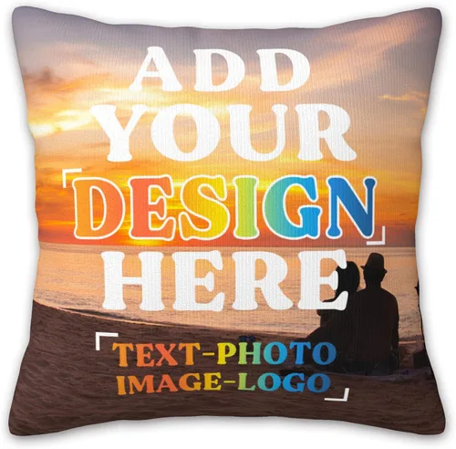 Vista 15 de Almohadas personalizadas con imagen, fundas de almohada personalizadas, añade tu propio diseño, fundas de almohada con texto, fundas de almohada Gato