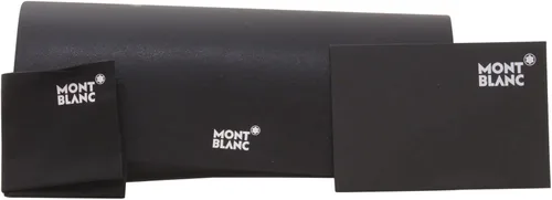 Vista 5 de Gafas de sol Montblanc MB 0161 O- 003 MarrónTransparente Dorado, Marrón Transparente Dorado