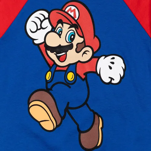 Vista 6 de SUPER MARIO Sudadera con capucha de forro polar de manga larga para bebésniños pequeños