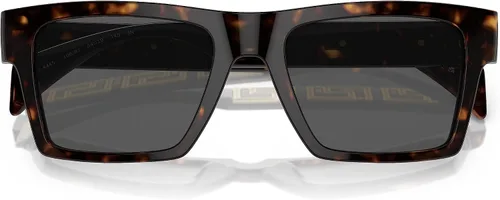 Vista 5 de Versace VE 4445 HavanaDark Grey 5419145 Gafas de sol para hombre, Habana Gris Oscuro
