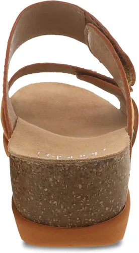 Vista 5 de Dansko Maddy - Sandalias de cuña sin cordones para mujer, cómodos zapatos de cuña con soporte de arco, correas totalmente ajustables con cierre