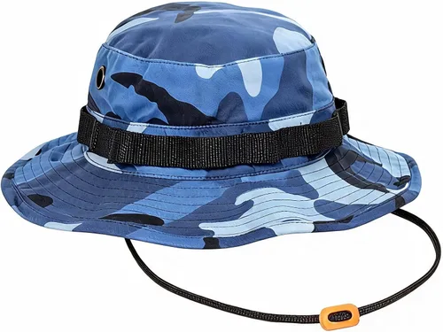 Vista 20 de Sombrero táctico Boonie Militar Sombrero Sombrero Camo Digital o Sólido Ala Ancha Sol Pesca Bush Booney Caza Headwear ACU Digital Camo