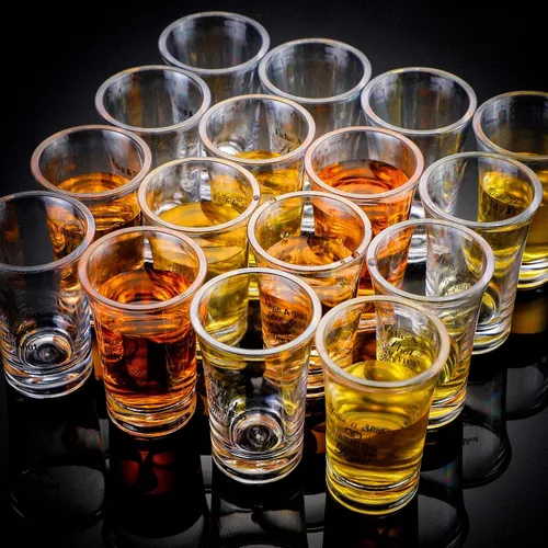 Vista 5 de Cunhill Paquete de 36 vasos Take a Shot We Tied the Knot Shot, juego de recuerdos de boda de 1.2 onzas, recuerdo de boda, acrílico divertido