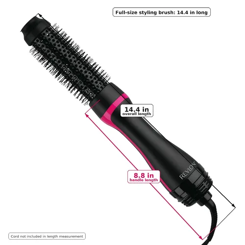 Vista 14 de REVLONSecador de cepillo redondo de un paso 1-1 / 2 "de una etapa 1-1 / 2" Secador y estilizador