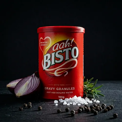 Vista 5 de Gránulos de salsa de ternera Bisto gránulos de salsa de carne original importados de gránulos de salsa de Reino Unido Inglaterra con un sabor