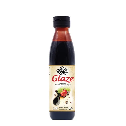 Vista 11 de De La Rosa Dark & White Balsamic Glaze Premium Bundle (8.45 oz 2 unidades)