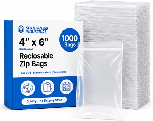Vista 9 de Bolsas reutilizables, 1000 unidades, con cierre