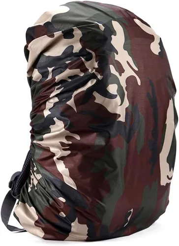 Vista 12 de Funda impermeable para mochila (30 L-100 L) para senderismo, escalada y viajes