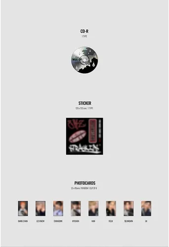Vista 4 de brandnew STRAY KIDS - 2º álbum NOEASY Jewel Case [Sin póster] (HYUNJIN ver.), STRAYKIDZ