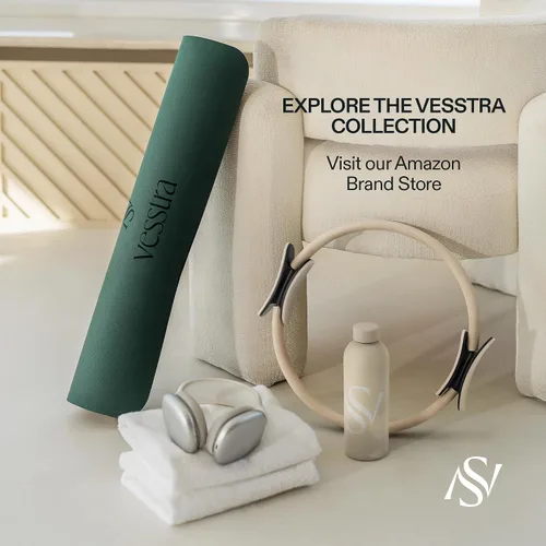 Vista 8 de Esterilla de yoga premium – Agarre de poliuretano antideslizante activado por el sudor I Base de goma natural I 0.157 in para yoga, pilates