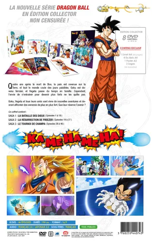 Vista 2 de Dragon Ball Super - Intégrale (1-46) - Edition Collector Limitée (8 DVD)