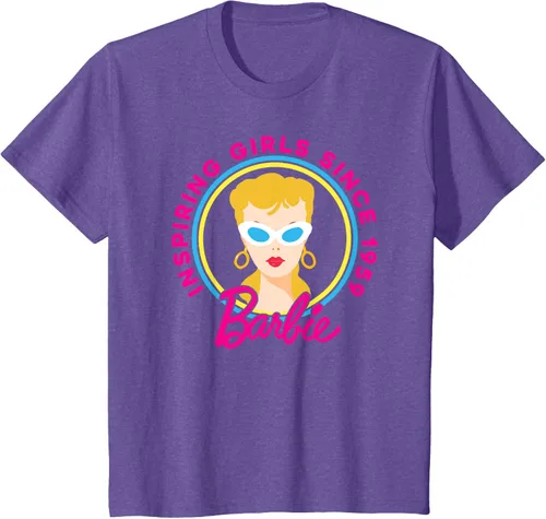 Vista 49 de Barbie - Camiseta inspiradora del 60 aniversario para niñas desde los 59 Negro