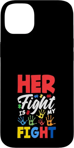 Vista 15 de Her Fight is My Fight Autism Awareness Case for iPhone XR