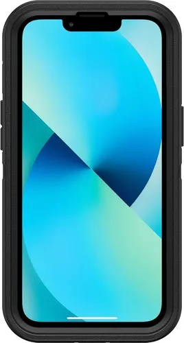 Vista 4 de OtterBox - Carcasa para iPhone 13 Defender Series, color negro Rugged & Durable, with Port Protection, Includes Holster Clip Kickstand