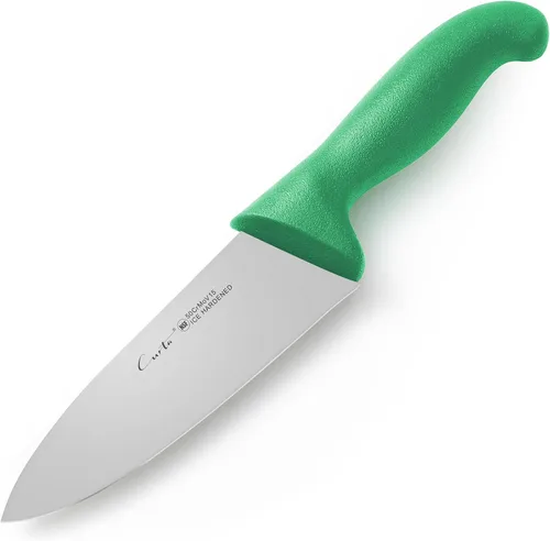 Vista 29 de CURTA Cuchillo de chef de grado comercial de 6 pulgadas, certificado NSF, ergonómico, mango negro antideslizante, hoja forjada de acero inoxidable