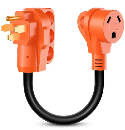 Vista 33 de Nilight - Cable adaptador para secadora de 30 amperios a 30 amperios calibre 10 10-30P a 14-30R 3 Prong 125V 3750 Watt Pure Copper Old Dryer