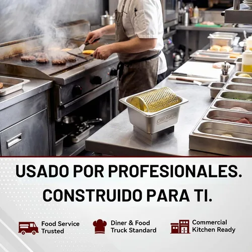 Vista 7 de Esparcidor de mantequilla de acero inoxidable, rodillo de mantequilla para plancha que puede contener 3 barras de mantequilla, rueda esparcidor