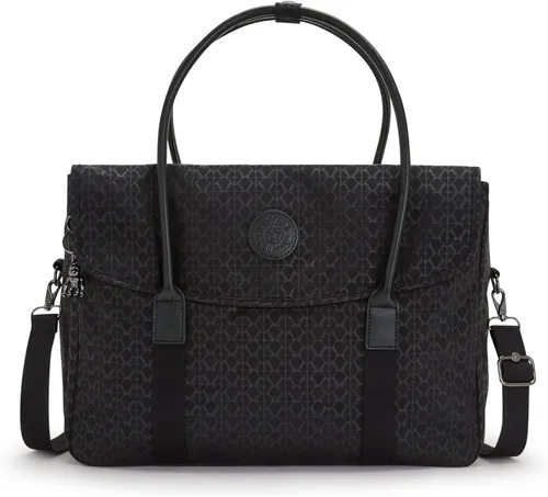 Vista 6 de Kipling Women's Superworker Laptop Tote Bag, Lightweight Commuter Tote, Nylon Tote Bag