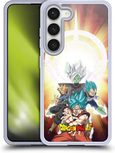 Vista 79 de Head Case Designs Funda de gel con licencia oficial de Dragon Ball Super Group Future Trunks Arc Characters [protección de grado militar] compatible