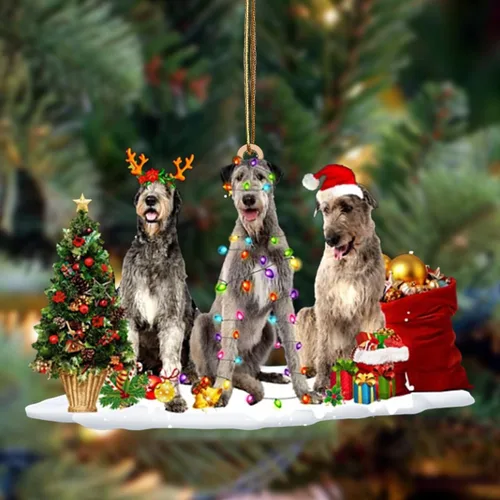 Vista 97 de Nazenti Adorno de Navidad personalizado con amigos Affenpinscher – Adorno de perro personalizado para amantes de las mascotas, acrílico plano