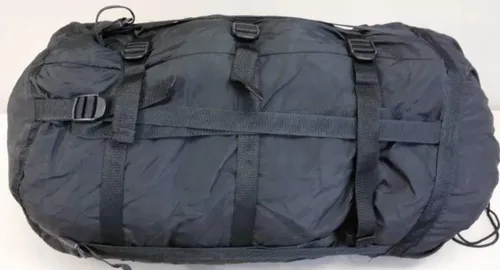 Vista 4 de Inc. Oficial US camping al aire libre grande 2 persona negro 3 estaciones nylon saco de dormir