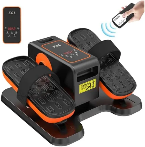Vista 9 de ESL Under Desk Elliptical, Electric Elliptical Leg Exerciser for Seniors 12 Speed Adjustable, Quiet Elliptical Exercise Machine with Remote
