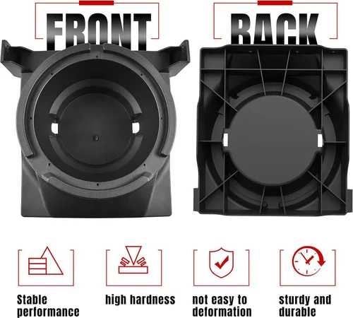 Vista 6 de SAUTVS Paneles de altavoces para Can-Am Maverick X3, kit de cajas de altavoces debajo del asiento de 10 pulgadas para Can Am Maverick X3 MAX