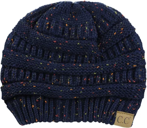 Vista 6 de C.C Trendy Warm Chunky Soft Stretch Cable Knit Beanie