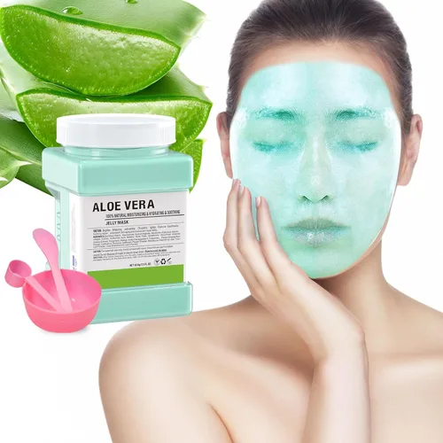Vista 14 de Mascarilla de gelatina en polvo para faciales, oro de 24 quilates, antienvejecimiento y reafirmante, mascarilla hidratante para iluminar