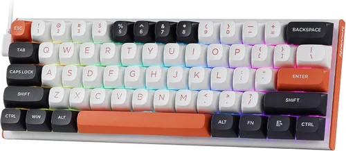 Vista 16 de Redragon K617 HE Teclado Gaming de Activación Rápida, 60% 61 Teclas Teclado Mecánico Cableado con Activación Hiper-Rápida, Interruptor Magnético
