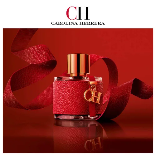 Vista 3 de Carolina Herrera Ch para mujeres. Eau de Toilette Spray, 3.4 onzas, naranja (el paquete puede variar)