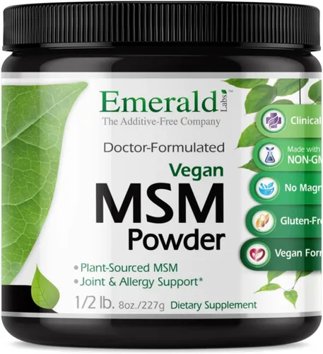 Vista 9 de Emerald Labs MSM en polvo, 16 oz