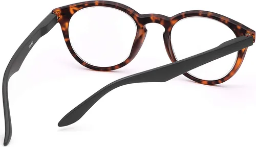 Vista 7 de Lentes de lectura multifocales progresivas para hombres y mujeres, con bloqueo de luz azul, multienfoque, lectores de computadora, ultraligeros, sin